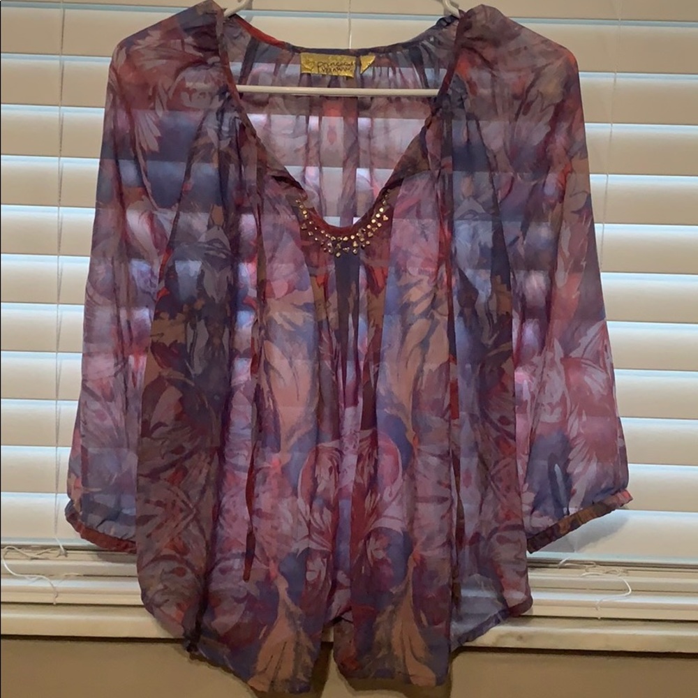 Vera wang blouse